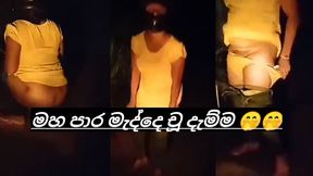 Sri lankan aunty outdoor pissing video - SD - 0:49 video - from xHamster