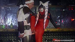 Star Wars Parody Smutty Sex - Luke Hardy And Aria Alexander - HD - 6:59 video - from boobse.com