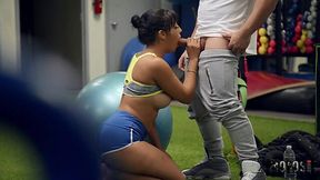 Handsome jock Peter Green bangs Latina with fat ass Kosame Dash - HD - 7:56 video - from AnySex