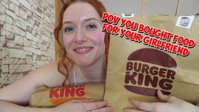 POV You bought food for your girlfriend - HD - 14:28 video - from Clips4sale