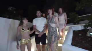 Amelia Grace and Julia Maze endure rough anal orgy with intense blowjobs - 1:00 video - featuring Amelia Grace - from analpornvids