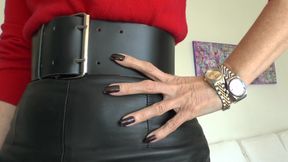 Wide, Tight Belt and Watch Fetish, Your Boss, Your Masturbation During Your Lunch Break, JOI Lady Victoria Valente - HD - 11:01 video - from xHamster