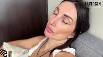 Stepmom's tits covered in stepson's jizz - 5:00 video - featuring Liza Virgin - from W4NKR