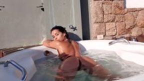 LOLA MELLO FARTING NUDE IN THE WHIRLPOOL - HD - 12:45 video - featuring Lolah Vibe - from Clips4sale