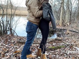 Small Tits Teen Creampie at Park, Risky Public Outdoor Sex almost Caught—4k - 4K - 8:01 video - featuring Guesswhox2 - from FreePorn8
