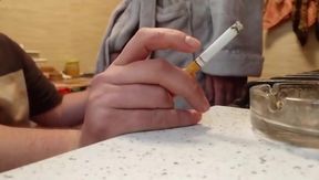 Cigarette His Dick and Sperm - HD - 4:10 video - from xHamster