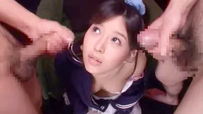 Facial Pleasure Unleashed – Hot Blowjob Cumshot Compilation Vol 14 - 5:00 video - featuring Tsukasa Aoi - from BigTitsTokyo