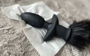 Automatic Tail-swinging Plug Vibrator Inserted and Left Alone - HD - 50:26 video - from FapHouse