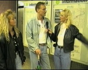 Classic Blonde German Slut Fucked by Horny Couple - SD - 21:24 video - from FapHouse