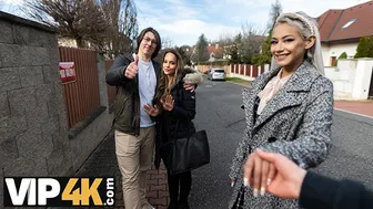 Expected a BBQ but got hot sex with a huge tits beauty while her BF watched - 4K - 15:45 video - from Fucker