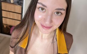 Stepbrother Prank Step Sis and Jerking off on Her but She Suddenly Took His Dick and He Hard Fuck Stepsis - 24:19 video - from FapHouse