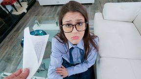 Sensual miniature teen Catalina Ossa gets fucked by a big boner - HD - 12:00 video - from OK.XXX