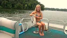 Stepsis's Public Creampie in Meaty Pussy on Boat - HD - 15:09 video - from XGroovy