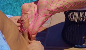ebony teen alexis tae takes a big white dick in her butthole - HD - 47:02 video - from PornOne