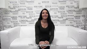 ”Introverted Teen Casted into MFF on 1st Meet” - HD - 10:15 video - from LesbianBliss
