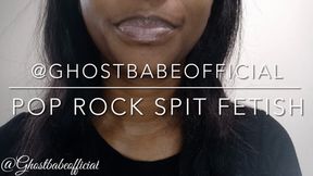 Asmr spit fetish with pop rock candy - HD - 5:11 video - from Clips4sale