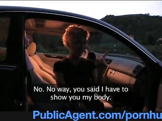 PublicAgent Blond Lesbo Takes Penis for Cash - SD - 10:11 video - from Amateur8
