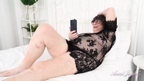 Auntjudys - 76yo Amateur BBW Granny Sharon Needs to Cum - HD - 8:12 video - from xHamster