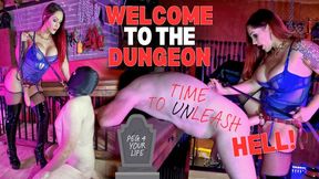 Welcome To The Dungeon! - HD - 21:27 video - featuring Ruby Onyx - from Clips4sale