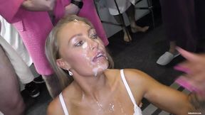 Kelly Myers and Tyla Moore Get Their Faces Covered With Cum - Bukkake Fest - HD - 11:56 video - from xHamster