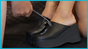 Footjob In Clogs - FOOT FETISH FUN E25 - MILF STELLA FREE PORN - 4K - 10:34 video - from xHamster