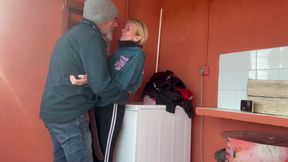 Accidental Fuck in the Laundry Room with My Little Neighbour - 4K - 4:48 video - from xHamster