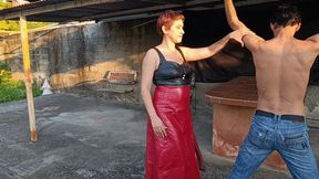 What a way to use your fingernails to scratch this man's back (4) - 7:28 video - from Clips4sale