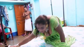 Sexy Mallu Big Boobs Bhabi Doing Work in Home - Deborji Don't Control Himself when Seeing Her - HD - 21:46 video - from FapHouse