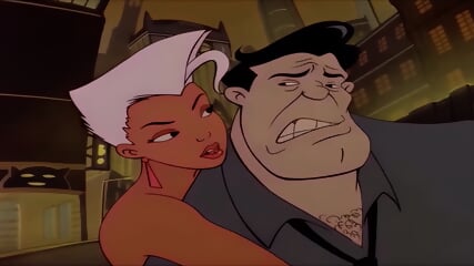 Rough BALLS SQUEEZING toon mistress EBONY lesbian Cartoon Anime BALLBUSTING Groins Squeezed, Spicy City - 3:00 video - featuring Animergamergirl - from Eporner