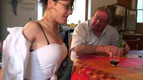 voyeur papy in teen gangbang - SD - 12:02 video - from XVideos