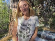 Big Booty Nature Girl Fucked Hard in Forest - Molly Pills - Horny Hiking POV 4K - 4K - 10:44 video - from Itsrealamateurs