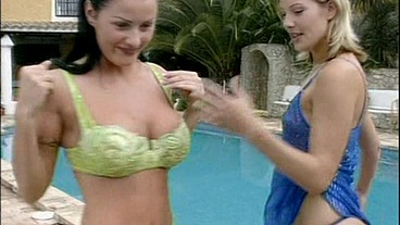 Nacho Vidal has a threesome fuck with two unleashed sluts - SD - 12:01 video - from Sheer
