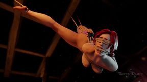 Buxom Triss from The Witcher has hot time with big dildo - Solo Cartoon - HD - 18:55 video - from MyLust