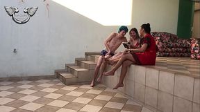 Parte 3 Final - Backstage recording at the Himeros Mansion - HD - 6:18 video - from xnxxGold