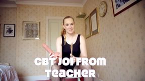 Strict Teacher Demands CBT & Ruined Orgasm 4K - 4K - 22:05 video - from Clips4sale