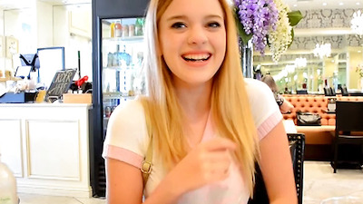 Cute teen Winter Bliss plays with her vibrator - SD - 2:54 video - from EroticBeauties