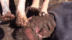 GABRIELLA & SCARLET - A trip to the mountains - EXTREME Outdoor muddy feet licking (CRAZY INSANE CLIP!) - HD - 7:27 video - from Clips4sale