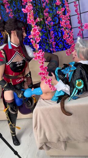 Our new Genshin Impact hardcore cosplay is absolutely worth to be seen! - HD - 0:07 video - from xHamster