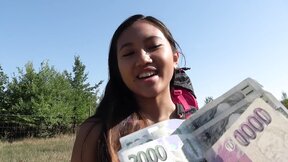 May Thai gives up her Asian pussy for some cash - HD - 6:58 video - from MilfFox