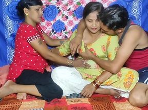 Hindu Bhabhi Trying To Prove Themselves As Better Lovers In Group Sex - HD - 30:00 video - from DesiThreesome