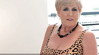 Painful anal Clara Red - 66-year-old grandmother fucked in doggie position - 40:30 video - from TheyAreHuge