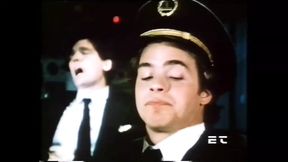 Airplane Pilot fucks busty MILF stewardess and cums on her hairy kitty - SD - 3:06 video - from XXXXCum