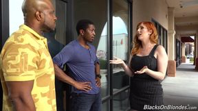 hot redhead MILF Lauren Phillips interracial gangbang - HD - 34:11 video - featuring Lauren Phillips - from Xozilla