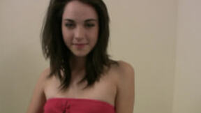 ”Emily's Red Dress” - HD - 5:00 video - featuring Beverly Hills - from 4Wank