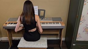 Skinny Brunette Student Creampied by Bald Fat Guy - HD - 11:53 video - from AnySex