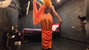 Saree Try on Haul with Nude Big Booty Queen Nilmini Sheron - 14:51 video - featuring Nilmini Sheron - from FapHouse