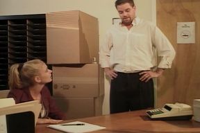Perfect blonde secretary gets her anal hole fucked in office - 27:12 video - featuring Briana Banks - from xHamster