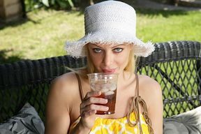 Holly Sampson fucking in the backyard with her tattoos - SD - 30:00 video - from NaughtyAmerica