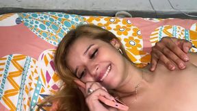 When I was talking on the phone with my boyfriend, my stepbrother came into my room and fucked me at the end, I hung up on him a - HD - 21:52 video - from xHamster