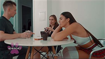 Family House S1E5: Aunty caught Step Sister Milan Cheek fucks with Step Brother in Share Bed - HD - 0:30 video - from XVideos